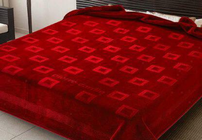 Κουβέρτα Nancy 450 Υπέρδιπλη 220x240 Κόκκινο